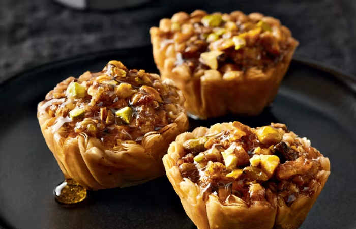 Quick Baklava Cups: Bite-Sized Treats with All the Flavor